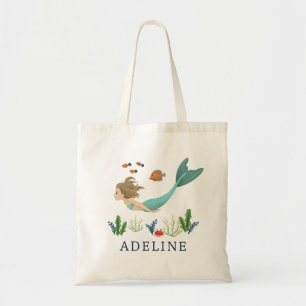 Tote Bag Les filles magiques sous la mer Sirène enfants