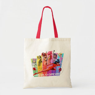 Tote Bag Les filles miraculeuses Chaque fille est un supe