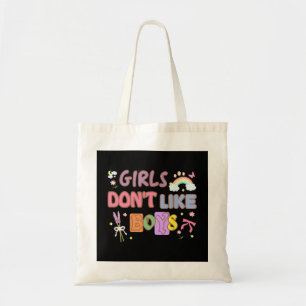 Tote Bag Les filles n'aiment pas les garçons