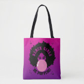 Tote Bag Les Filles Noires Peuvent Être Mignonnes (Devant)