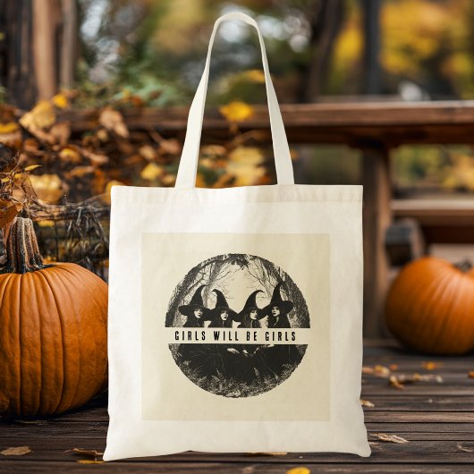 Tote Bag "Les Filles Seront Des Filles | Halloween à thème 