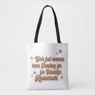 Tote Bag Les filles veulent juste un financement pour la re