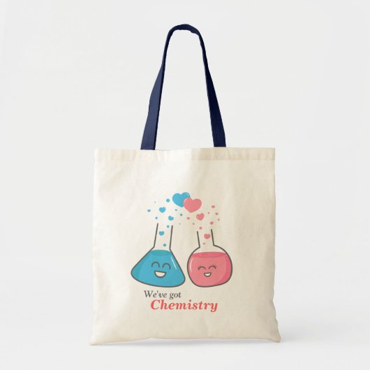 Tote Bag Les flacons mignons dans l'amour, nous avons la (Devant)