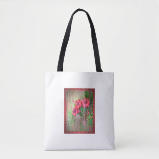 Tote Bag Les fleurs dans la pluie