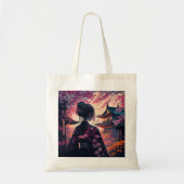 Tote Bag Les Fleurs de cerisier (Devant)