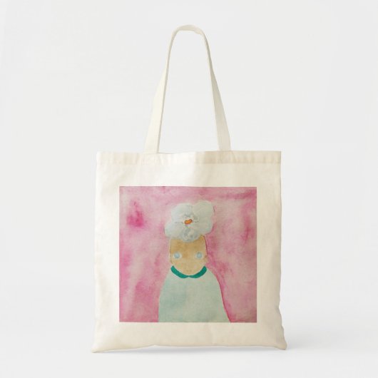 Tote Bag Les fleurs sont belles (Devant)