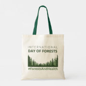Tote Bag Les forêts et la santé Journée internationale des (Dos)