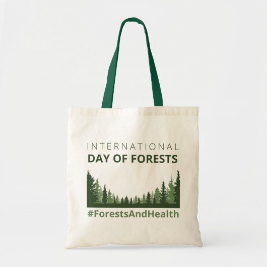 Tote Bag Les forêts et la santé Journée internationale des (Devant)