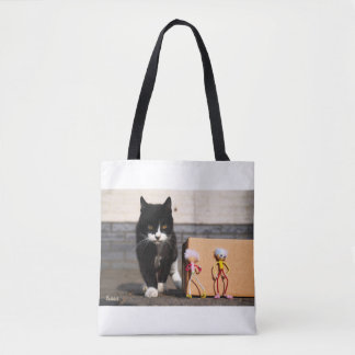 Tote Bag Les Fubby se cachent pour le chat Ping.
