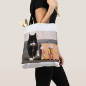 Tote Bag Les Fubby se cachent pour le chat Ping. (De près)