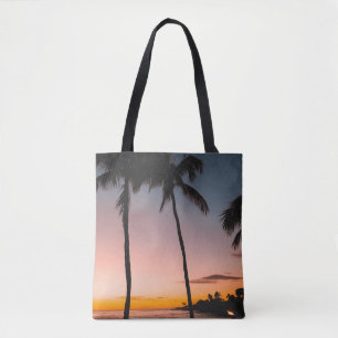 Tote Bag Les gens sur la plage en bord de mer