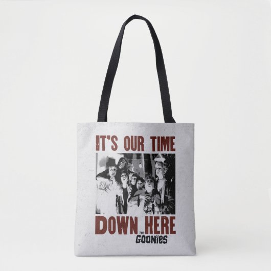 Tote Bag Les Goonies "C'est notre temps ici" (Devant)