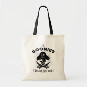 Tote Bag Les Goonies "Ne jamais dire mourir" Pirate Badge (Devant)