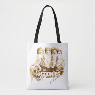 Tote Bag Les Goonies Pirate Ship Aquarelle Graphique