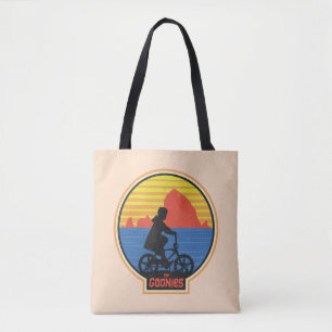 Tote Bag Les Goonies Retro Mikey équitation Vélo Graphique