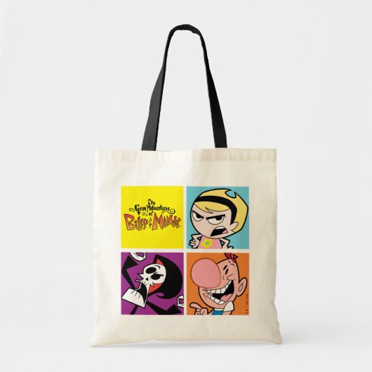 Tote Bag Les Grandes Aventures de Billy & Mandy Character A (Devant)