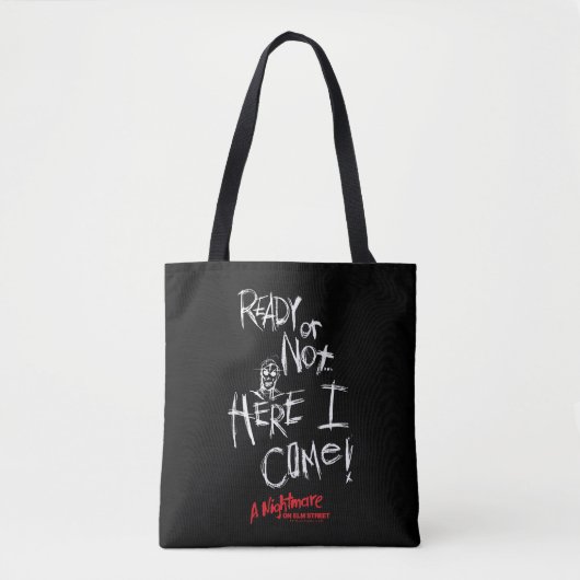 Tote Bag Les Griffes de la nuit | Je viens ici (Devant)