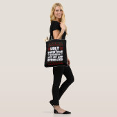 Tote Bag Les horribles pulls de Noël sont tendance et sures (Sur le modèle)