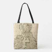 Tote Bag Les îles britanniques (Dos)