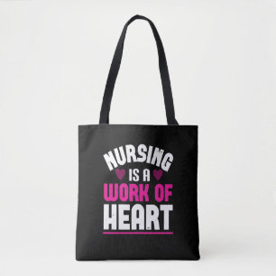 Tote Bag Les infirmières et infirmiers Corona soignent avec