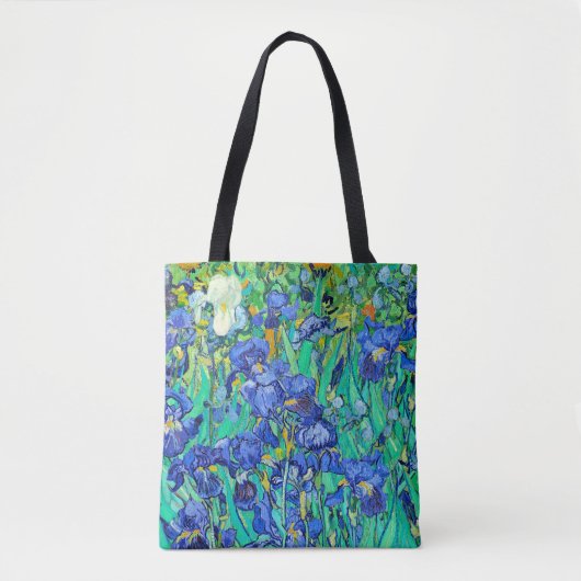 Tote Bag Les Iris de Van Gogh (Devant)