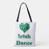 Tote Bag Les Irlandais d'amour dansent double face (Dos)