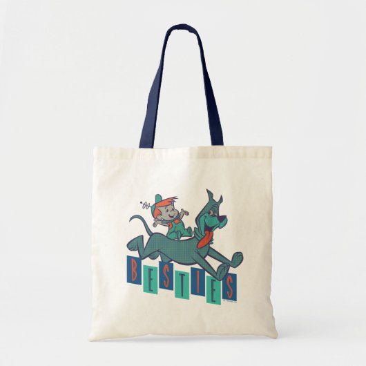 Tote Bag Les Jetsons | Elroy & Astro Besties (Devant)