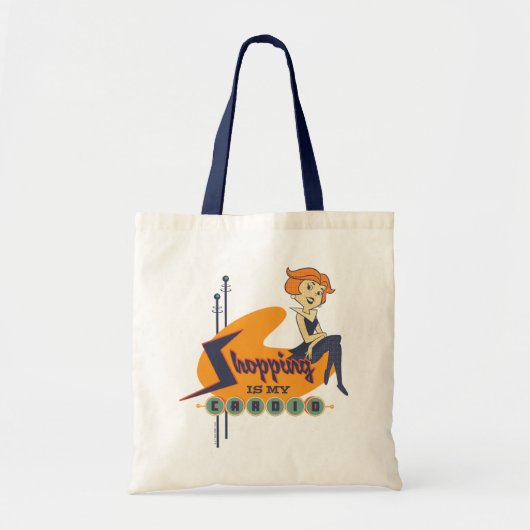 Tote Bag Les Jetsons | Le shopping est ma thérapie (Devant)