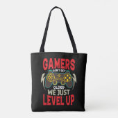 TOTE BAG LES JEUX NE DEVIENNENT PAS PLUS ANCIENS QUE NOUS S (Dos)