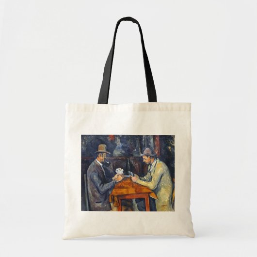 Tote Bag Les Joueurs de cartes, Cézanne (Devant)