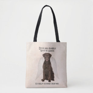 Tote Bag Les laboratoires de chocolat sont des anges