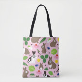 Tote Bag Les lapins Et Leurs Traitements (Devant)