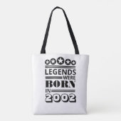 Tote Bag Les Légendes Sont Nées (Dos)
