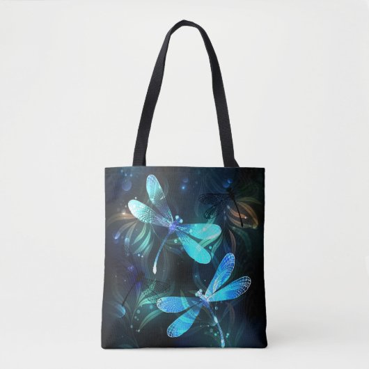 Tote Bag Les libellules du lac (Devant)