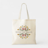 Tote Bag Les livres sont magiques (Dos)