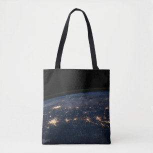 Tote Bag Les Lumières De La Ville Du Sud Des États-Unis.