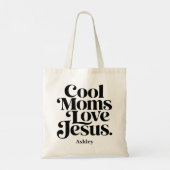 Tote Bag Les mamans cool aiment Jésus (Dos)
