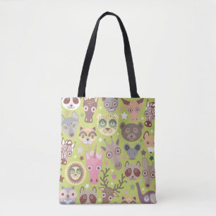 Tote Bag Les mignons animaux