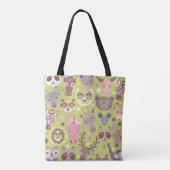 Tote Bag Les mignons animaux (Dos)