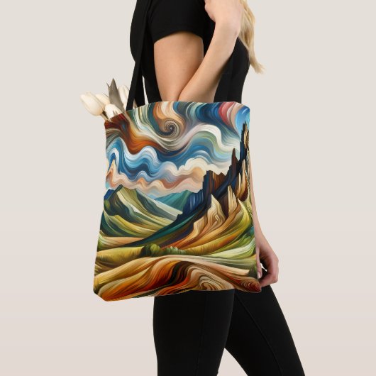 Tote Bag Les Montagnes (De près)