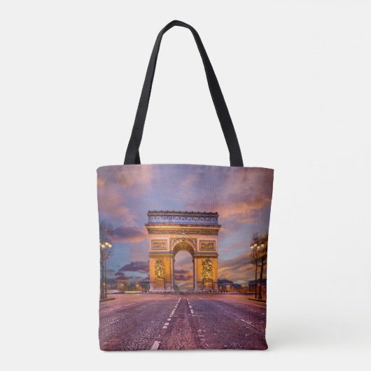 Tote Bag Les monuments | Arc de Triomphe, Paris France (Dos)