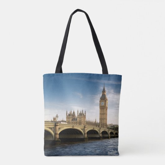 Tote Bag Les monuments | Big Ben, Londres Angleterre (Dos)
