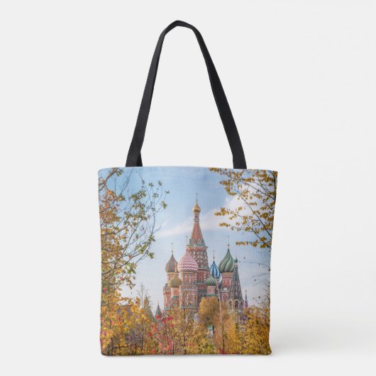 Tote Bag Les monuments | Cathédrale Saint Basile Moscou (Dos)