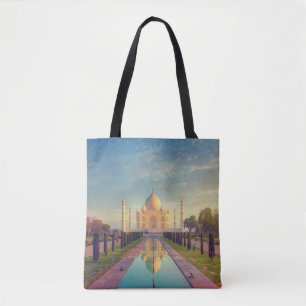 Tote Bag Les monuments Couleurs du Taj Mahal