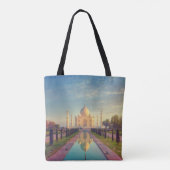Tote Bag Les monuments | Couleurs du Taj Mahal (Dos)