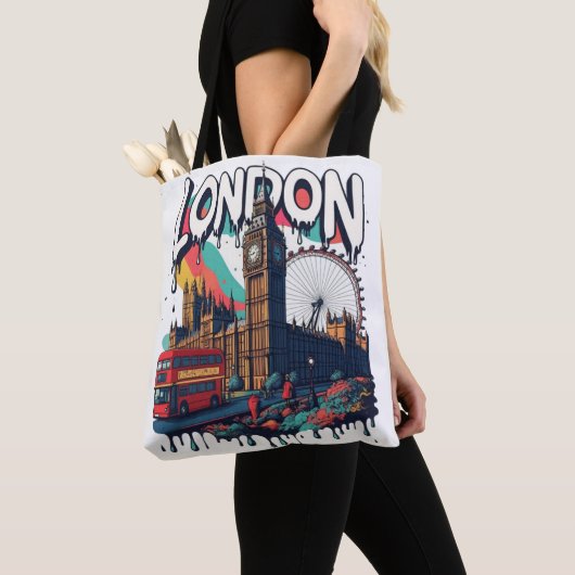 Tote Bag Les monuments de Londres (De près)