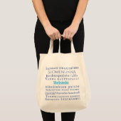 Tote Bag Les monuments d'Helsinki (Devant (produit))