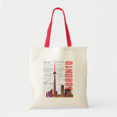 Tote Bag Les monuments emblématiques de Toronto (Devant)