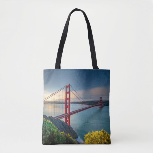 Tote Bag Les monuments | Golden Gate San Francisco (Devant)