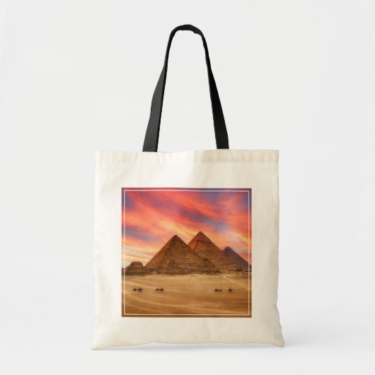 Tote Bag Les monuments | Les grandes pyramides (Devant)